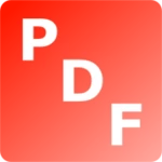 pdf viewer android application logo